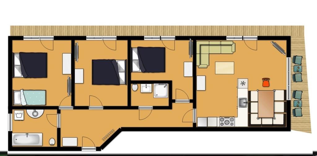 Appartement Kurz Top 1 Westendorf Quarto foto